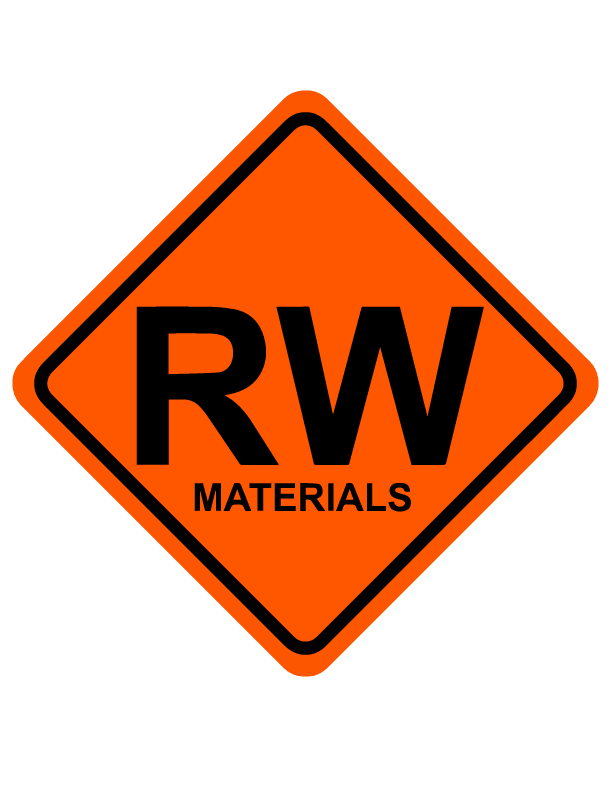 Road Works Materials Logo